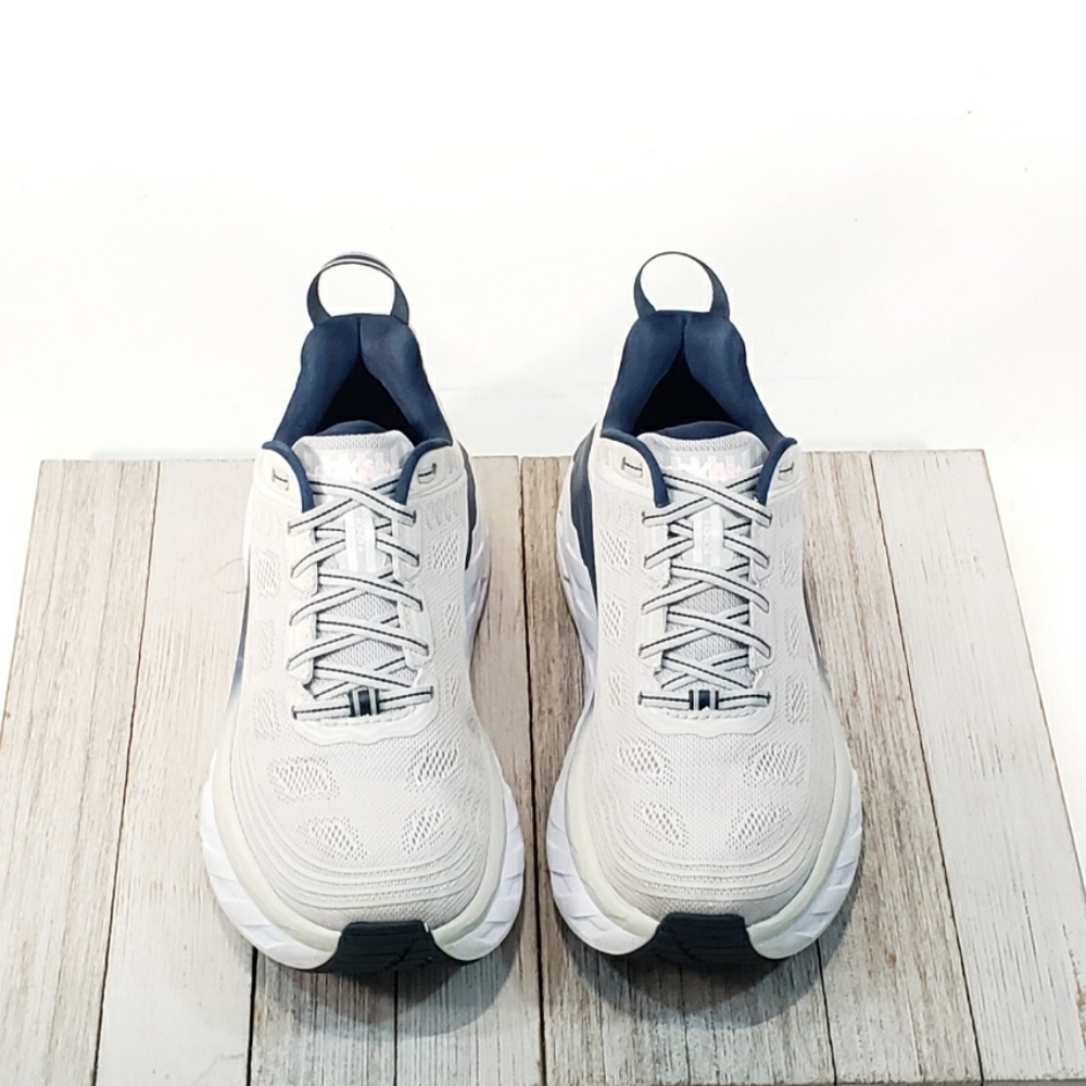 HOKA ONE ONE Bondi 6 Athletic Running Sneakers Whi_7